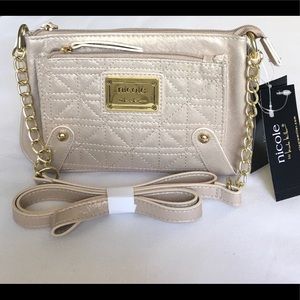 Nicole By Nicole Miller Mini Crossbody Wallet